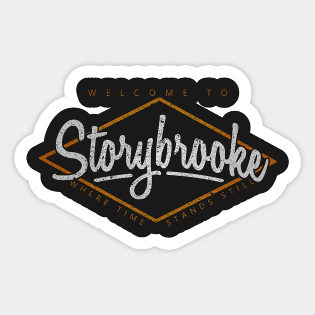 Welcome To Storybrooke Sticker by Notebelow